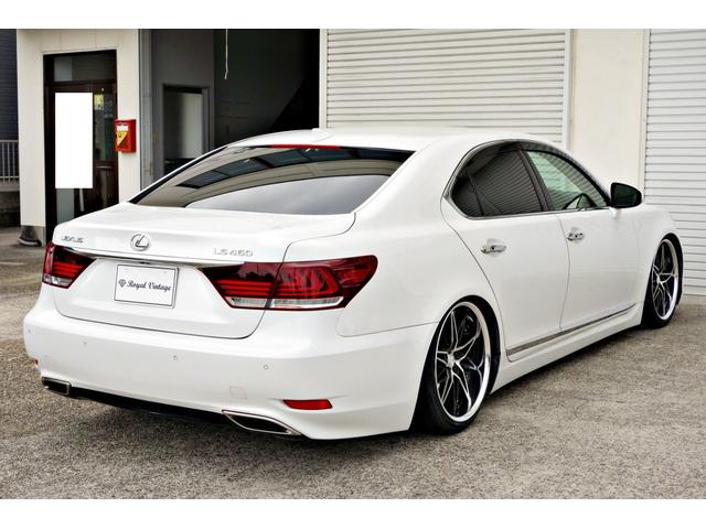 ＬＳ ＬＳ４６０　バージョンＣ　カスタム車輛　新品ＷＯＲＫシュヴァートＳＧ１ブラックカットクリア２０インチアルミ　新品エアサスコントローラー　黒革シート　パワーシート　シートクーラー　純正ナビ　クルーズコントロール　ドラレコ（30枚目）