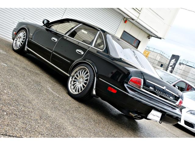 プレジデントＪＳ タイプＳ　走行３７０００キロ！フルタップ車高調！Ｃａｒｌｓｓｏｎ１９インチアルミ！　キーレス！パワーシート！クルーズコントロール！カロッツェリアナビ！ＣＤ！内外装仕上げ済み！令和５年バッテリー交換済み！（28枚目）