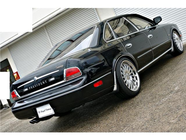プレジデントＪＳ タイプＳ　走行３７０００キロ！フルタップ車高調！Ｃａｒｌｓｓｏｎ１９インチアルミ！　キーレス！パワーシート！クルーズコントロール！カロッツェリアナビ！ＣＤ！内外装仕上げ済み！令和５年バッテリー交換済み！（35枚目）