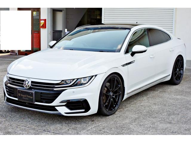 アルテオン ＴＳＩ　４モーション　Ｒラインアドバンス　カスタム車輛　ユーザー買取車　ＫＷ車高調ＯＺＲＡＣＩＮＧ２０インチアルミ　黒革シート　サンルーフ　前後ドラレコ　レーダー　純正ナビ　Ｂｌｕｅｔｏｏｔｈ　パワートランク　全周囲カメラ　４ＷＤ（12枚目）