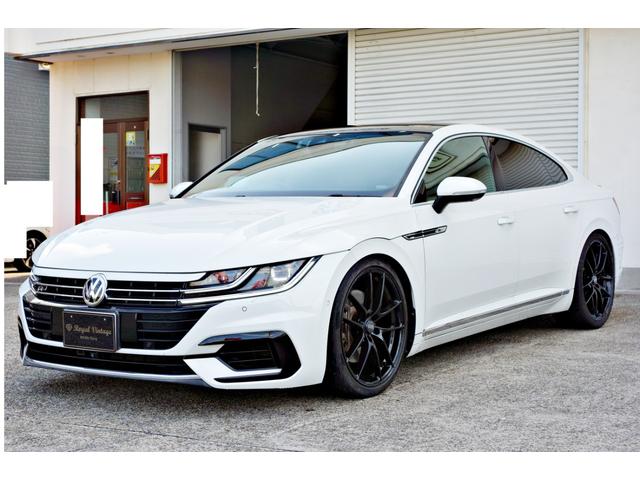 アルテオン ＴＳＩ　４モーション　Ｒラインアドバンス　カスタム車輛　ユーザー買取車　ＫＷ車高調ＯＺＲＡＣＩＮＧ２０インチアルミ　黒革シート　サンルーフ　前後ドラレコ　レーダー　純正ナビ　Ｂｌｕｅｔｏｏｔｈ　パワートランク　全周囲カメラ　４ＷＤ（13枚目）