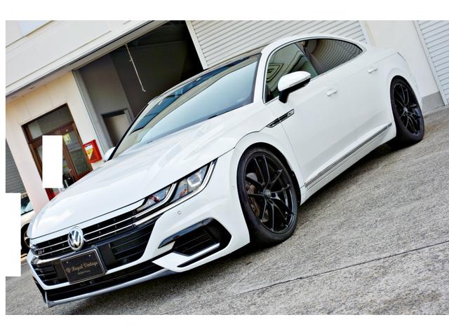 アルテオン ＴＳＩ　４モーション　Ｒラインアドバンス　カスタム車輛　ユーザー買取車　ＫＷ車高調ＯＺＲＡＣＩＮＧ２０インチアルミ　黒革シート　サンルーフ　前後ドラレコ　レーダー　純正ナビ　Ｂｌｕｅｔｏｏｔｈ　パワートランク　全周囲カメラ　４ＷＤ（15枚目）