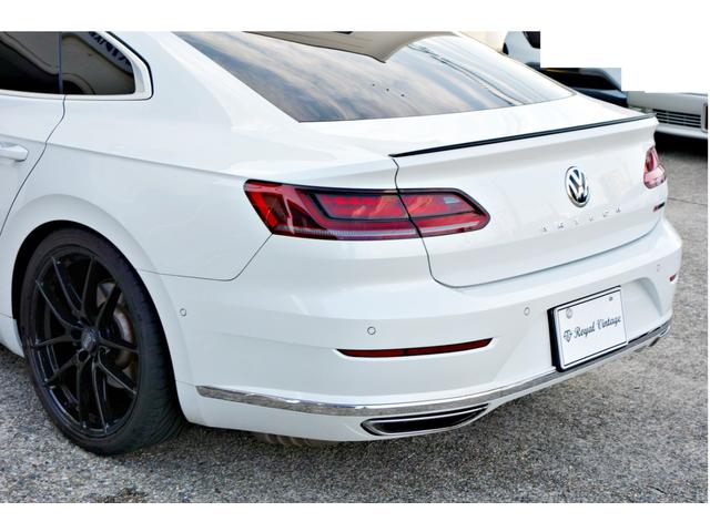 アルテオン ＴＳＩ　４モーション　Ｒラインアドバンス　カスタム車輛　ユーザー買取車　ＫＷ車高調ＯＺＲＡＣＩＮＧ２０インチアルミ　黒革シート　サンルーフ　前後ドラレコ　レーダー　純正ナビ　Ｂｌｕｅｔｏｏｔｈ　パワートランク　全周囲カメラ　４ＷＤ（27枚目）