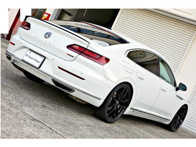 アルテオン ＴＳＩ　４モーション　Ｒラインアドバンス　カスタム車輛　ユーザー買取車　ＫＷ車高調ＯＺＲＡＣＩＮＧ２０インチアルミ　黒革シート　サンルーフ　前後ドラレコ　レーダー　純正ナビ　Ｂｌｕｅｔｏｏｔｈ　パワートランク　全周囲カメラ　４ＷＤ（32枚目）