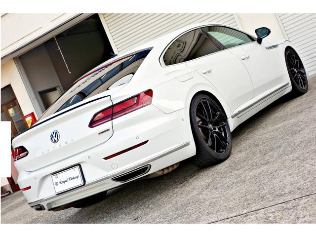 アルテオン ＴＳＩ　４モーション　Ｒラインアドバンス　カスタム車輛　ユーザー買取車　ＫＷ車高調ＯＺＲＡＣＩＮＧ２０インチアルミ　黒革シート　サンルーフ　前後ドラレコ　レーダー　純正ナビ　Ｂｌｕｅｔｏｏｔｈ　パワートランク　全周囲カメラ　４ＷＤ（33枚目）