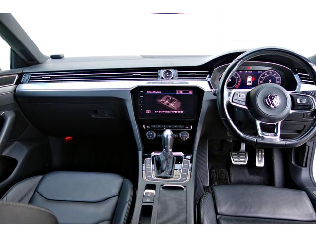 アルテオン ＴＳＩ　４モーション　Ｒラインアドバンス　カスタム車輛　ユーザー買取車　ＫＷ車高調ＯＺＲＡＣＩＮＧ２０インチアルミ　黒革シート　サンルーフ　前後ドラレコ　レーダー　純正ナビ　Ｂｌｕｅｔｏｏｔｈ　パワートランク　全周囲カメラ　４ＷＤ（42枚目）