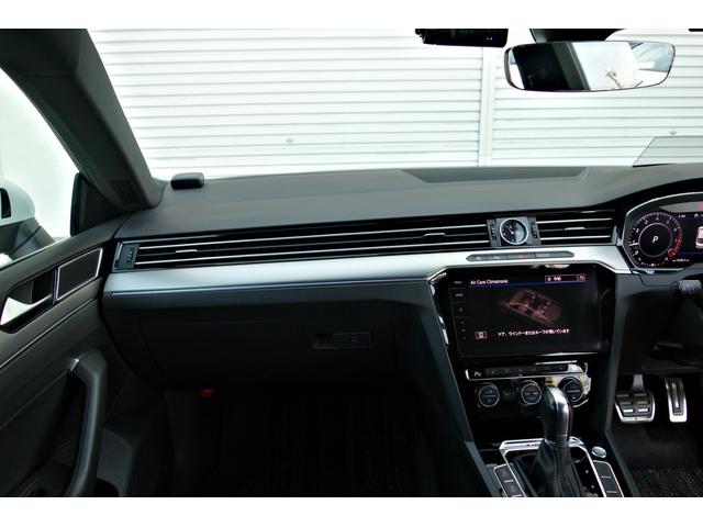 アルテオン ＴＳＩ　４モーション　Ｒラインアドバンス　カスタム車輛　ユーザー買取車　ＫＷ車高調ＯＺＲＡＣＩＮＧ２０インチアルミ　黒革シート　サンルーフ　前後ドラレコ　レーダー　純正ナビ　Ｂｌｕｅｔｏｏｔｈ　パワートランク　全周囲カメラ　４ＷＤ（43枚目）