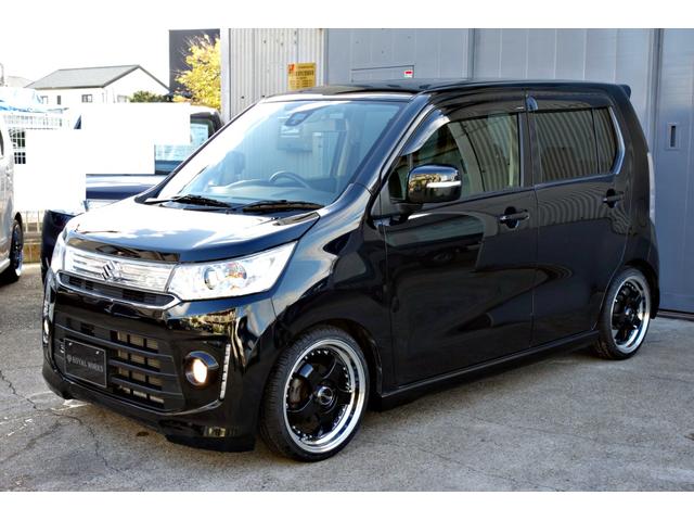 ワゴンＲスティングレー Ｔ　カスタム車輛　新品ステルスレーシング１６ＡＷ　新品ＴＥＩＮ車高調　パナソニックナビ　フルセグ　Ｂｌｕｅｔｏｏｔｈ　シートヒーター　パドルシフト　レーダーブレーキサポート　アイドリングストップ（12枚目）