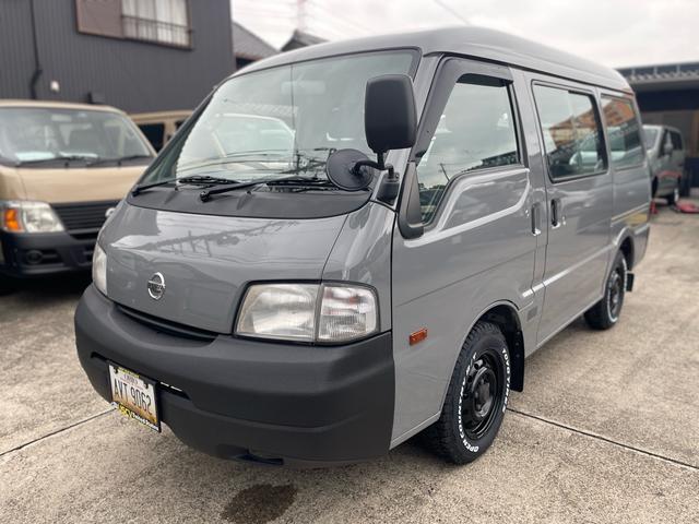 バネットバン ＤＸ　Ｎｏｘ・ＰＭ適合者　ディーゼルエンジン　タイミングベルト交換済み　前後バンパーラプターライナー塗装　車検対応ゴツゴツホワイトレタータイヤ　ブラックスチールホイール　ＯＢＤ検査済み　ハイルーフ　５ドア（17枚目）