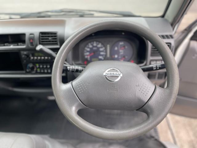バネットバン ＤＸ　Ｎｏｘ・ＰＭ適合者　ディーゼルエンジン　タイミングベルト交換済み　前後バンパーラプターライナー塗装　車検対応ゴツゴツホワイトレタータイヤ　ブラックスチールホイール　ＯＢＤ検査済み　ハイルーフ　５ドア（31枚目）
