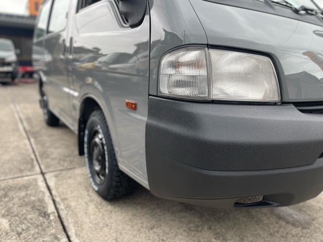 バネットバン ＤＸ　Ｎｏｘ・ＰＭ適合者　ディーゼルエンジン　タイミングベルト交換済み　前後バンパーラプターライナー塗装　車検対応ゴツゴツホワイトレタータイヤ　ブラックスチールホイール　ＯＢＤ検査済み　ハイルーフ　５ドア（59枚目）