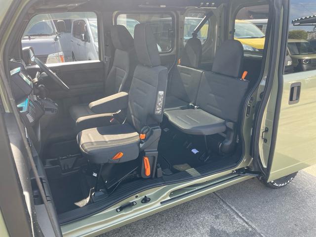 Ｎ－ＶＡＮ ファン・ターボ　プラススタイル　ファン　ターボ　前後バンパーラプターライナー塗装　車検対応ゴツゴツホワイトレタータイヤ　ブラックスチールホイール　ナビ　ＴＶ　ｂａｃｋカメラ　ＥＴＣ　スマートキー　ＬＥＤヘッドライト（44枚目）