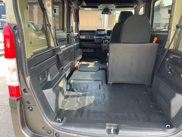 Ｎ－ＶＡＮ ファン・ターボ　プラススタイル　ファン　ターボ　前後バンパーラプターライナー塗装　車検対応ゴツゴツホワイトレタータイヤ　ブラックスチールホイール　ナビ　ＴＶ　ｂａｃｋカメラ　ＥＴＣ　スマートキー　ＬＥＤヘッドライト（48枚目）