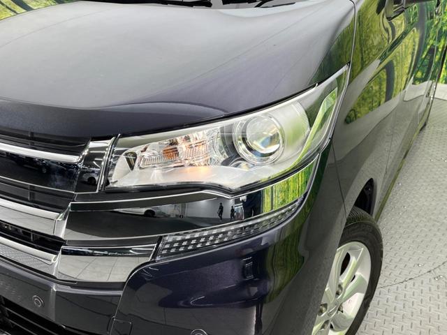 ハイウェイスター X 禁煙車 衝突軽減ブレーキ 純正SDナビ 前週井カメラ バックカメラ Bluetooth再生 フルセグTV HIDヘッドライト スマートキー オートライト 革巻きステアリング ステアリングスイッチ(12枚目)