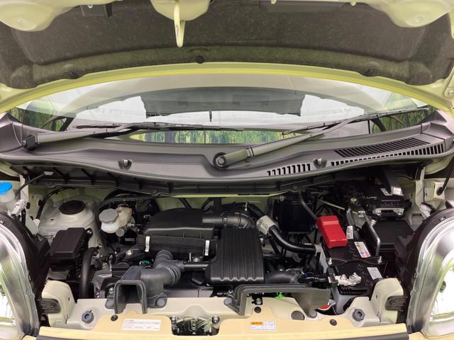 ハイブリッドG 届出済未使用 禁煙車 衝突警報装置 クリアランスソナー オートライト スマートキー 両側スライドドア 電動格納ミラー バニティーミラー シートベルトアジャスター 盗難防止システム(19枚目)