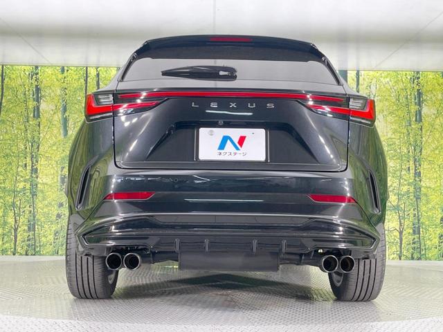 ＮＸ ＮＸ３５０ｈ　Ｆスポーツ　サンルーフ　ＴＲＤフルエアロ　純正１４型ナビ　全周囲カメラ　衝突被害軽減システム　１００Ｖ電源　レーダークルーズ　禁煙車　電動リアゲート　レザーシート　前席シートエアコン　ドラレコ　コーナーセンサー（16枚目）