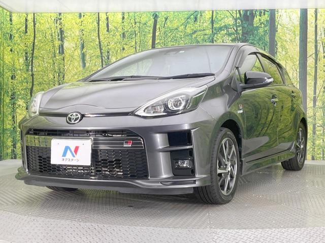 アクア Ｇ　ＧＲスポーツ　純正９型ナビ　バックカメラ　衝突被害軽減システム　禁煙車　ハーフレザーシート　スマートキー　ＬＥＤヘッド　ビルトインＥＴＣ　クルコン　オートハイビーム　オートライト　オートエアコン（30枚目）
