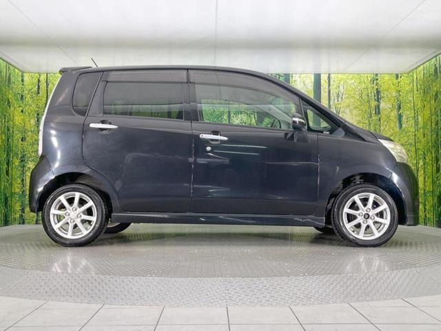 ムーヴ カスタム　Ｘリミテッド　純正ナビ　バックカメラ　禁煙車　スマートキー　ＨＩＤヘッドライト　オートエアコン　純正１４インチアルミ　ＣＤ　地デジ　プライバシーガラス　ドアバイザー　盗難防止システム（33枚目）