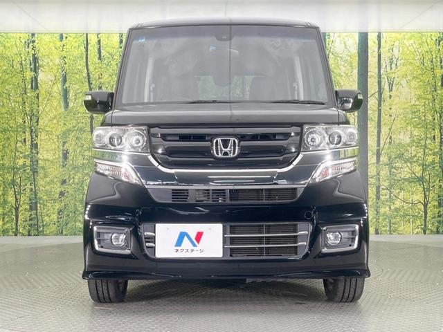 Ｎ－ＢＯＸカスタム Ｇ　ターボＳＳブラックスタイルパッケージ　両側電動ドア　ＳＤナビ　バックカメラ　衝突被害軽減システム　禁煙車　スマートキー　ＨＩＤヘッド　ビルトインＥＴＣ　クルコン　オートライト　オートエアコン　純正１５インチアルミ（14枚目）