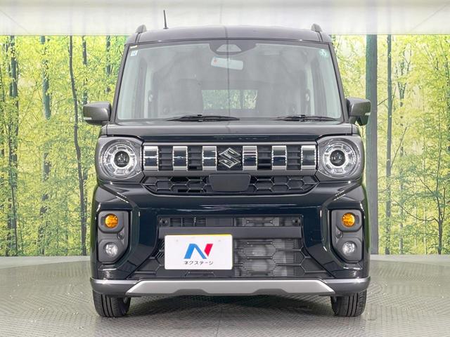 スペーシアギア ハイブリッドＸＺ　ターボ　届出済未使用車　両側電動ドア　衝突被害軽減システム　レーダークルーズ　コーナーセンサー　スマートキー　ＬＥＤヘッド　ルーフレール　オートハイビーム　オートライト　オートエアコン　シートヒーター（14枚目）