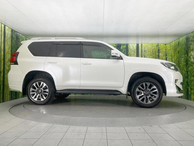 ランドクルーザープラド ＴＸ　Ｌパッケージ　サンルーフ　モデリスタエアロ　メーカー９型ナビ　全周囲カメラ　衝突軽減装置　レーダークルーズ　禁煙車　レザーシート　シートエアコン　ドラレコ　コーナーセンサー　ＬＥＤヘッド　ルーフレール（37枚目）