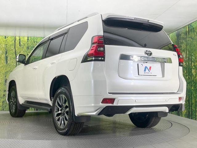 ランドクルーザープラド ＴＸ　Ｌパッケージ　サンルーフ　モデリスタエアロ　メーカー９型ナビ　全周囲カメラ　衝突軽減装置　レーダークルーズ　禁煙車　レザーシート　シートエアコン　ドラレコ　コーナーセンサー　ＬＥＤヘッド　ルーフレール（38枚目）