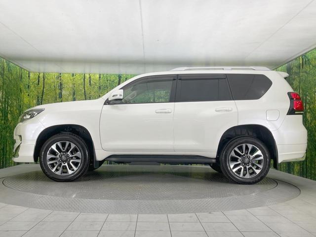 ランドクルーザープラド ＴＸ　Ｌパッケージ　サンルーフ　モデリスタエアロ　メーカー９型ナビ　全周囲カメラ　衝突軽減装置　レーダークルーズ　禁煙車　レザーシート　シートエアコン　ドラレコ　コーナーセンサー　ＬＥＤヘッド　ルーフレール（39枚目）