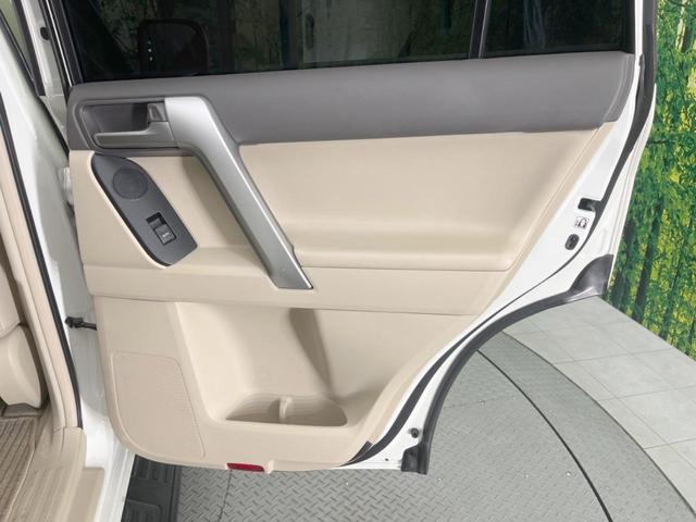 ランドクルーザープラド ＴＸ　Ｌパッケージ　サンルーフ　モデリスタエアロ　メーカー９型ナビ　全周囲カメラ　衝突軽減装置　レーダークルーズ　禁煙車　レザーシート　シートエアコン　ドラレコ　コーナーセンサー　ＬＥＤヘッド　ルーフレール（42枚目）
