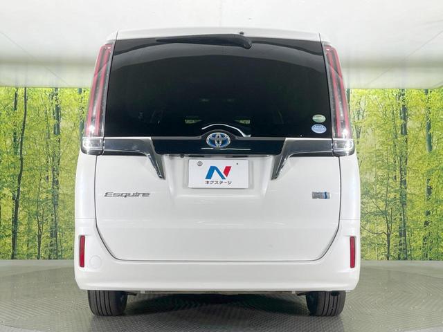 エスクァイア ハイブリッドＧｉ　プレミアムパッケージ　両側電動ドア　純正１０型ナビ　後席モニター　バックカメラ　衝突被害軽減システム　禁煙車　シートヒーター　コーナーセンサー　スマートキー　ＬＥＤヘッド　ビルトインＥＴＣ　クルコン　オートハイビーム（16枚目）