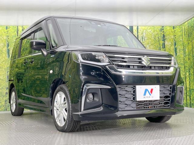 ソリオ ハイブリッドMZ 電動スライドドア SDナビ バックカメラ 衝突被害軽減システム アダプティブクルーズコントロール 禁煙車 ドラレコ コーナーセンサー スマートキー LEDヘッド ETC 車線逸脱警報 オートライト(16枚目)