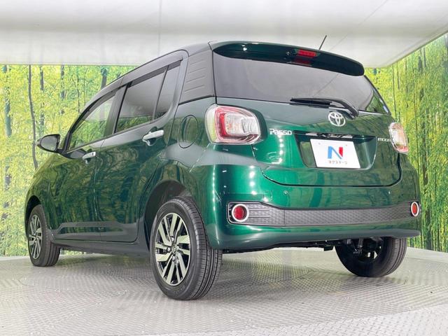 パッソ モーダ　Ｇパッケージ　純正ナビ　バックカメラ　禁煙車　衝突軽減システム　ＥＴＣ　オートエアコン　スマートキー　ドライブレコーダー　Ｂｌｕｅｔｏｏｔｈ再生　ＬＥＤヘッドライト　純正アルミホイール　盗難防止システム（34枚目）