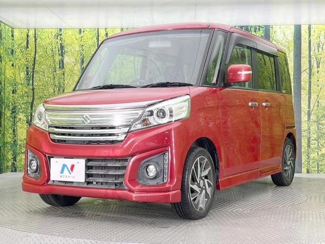 スペーシアカスタム XSターボ ターボ 両側電動ドア SDナビ シートヒーター スマートキー HIDヘッド クルコン オートライト オートエアコン 純正15インチアルミ CD DVD再生 地デジ(28枚目)