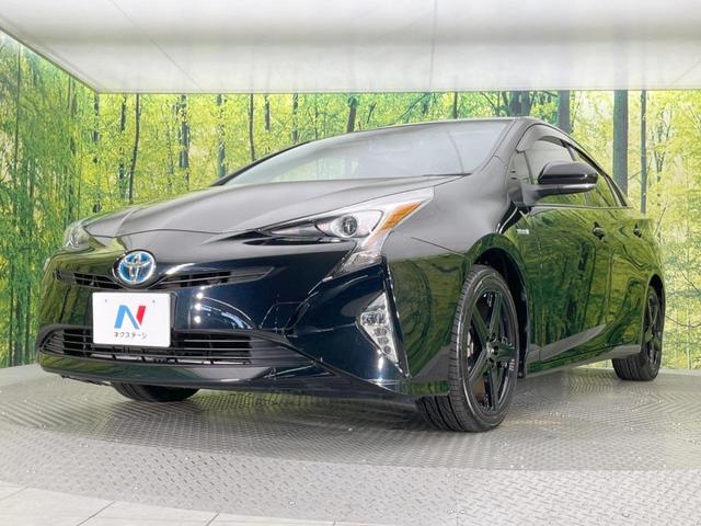 プリウス Sツーリングセレクション 純正9型ナビ 衝突軽減 禁煙車 スマートキー LEDヘッド ビルトインETC オートハイビーム オートライト オートエアコン シートヒーター 純正17インチアルミ Bluetooth CD DVD再生(30枚目)