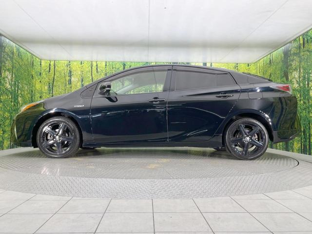 プリウス Sツーリングセレクション 純正9型ナビ 衝突軽減 禁煙車 スマートキー LEDヘッド ビルトインETC オートハイビーム オートライト オートエアコン シートヒーター 純正17インチアルミ Bluetooth CD DVD再生(33枚目)
