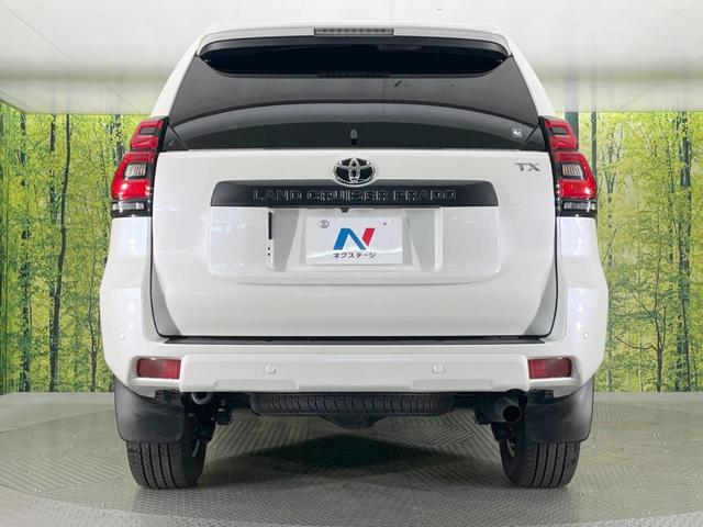 ランドクルーザープラド TX Lパッケージ マットブラックエディション 7人乗り サンルーフ メーカー9型ナビ 全周囲カメラ 衝突被害軽減システム レーダークルーズ 禁煙車 レザーシート BSM 前席シートエアコン スマートキー LEDヘッド ルーフレール ETC2.0(16枚目)