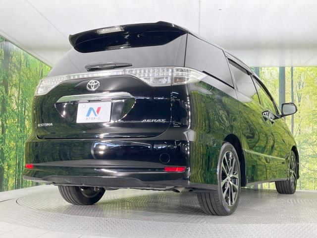 エスティマ アエラス プレミアムエディション 両側電動ドア 純正SDナビ バックカメラ 禁煙車 ハーフレザーシート パワーシート ドラレコ スマートキー HIDヘッド オートライト オートエアコン 純正18インチアルミ Bluetooth CD(17枚目)
