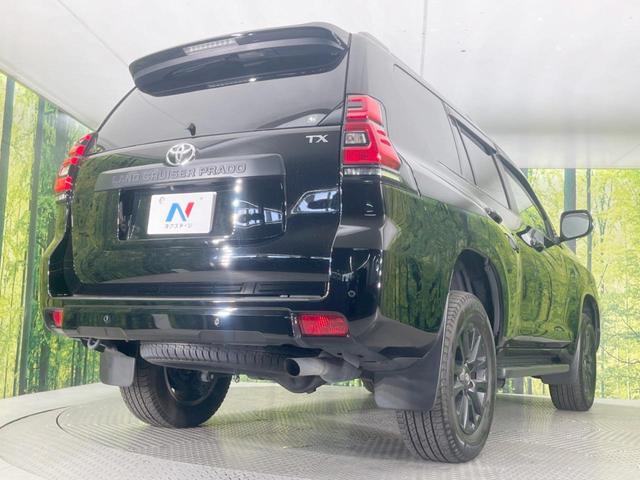 ランドクルーザープラド TX Lパッケージ マットブラックエディション 4WD 全周囲カメラ セーフティセンス レーダークルーズ 禁煙車 レザーシート 前席シートエアコン コーナーセンサー スマートキー LEDヘッド ETC2.0 オートハイビーム 車線逸脱警報(18枚目)