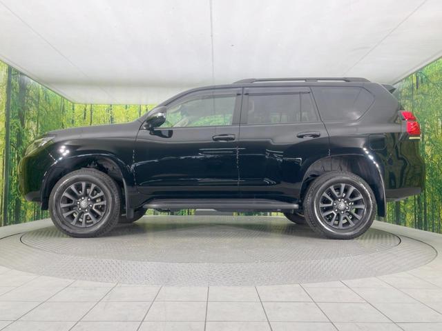 ランドクルーザープラド TX Lパッケージ マットブラックエディション 4WD 全周囲カメラ セーフティセンス レーダークルーズ 禁煙車 レザーシート 前席シートエアコン コーナーセンサー スマートキー LEDヘッド ETC2.0 オートハイビーム 車線逸脱警報(33枚目)