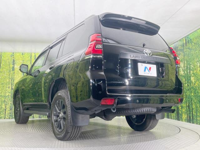ランドクルーザープラド TX Lパッケージ マットブラックエディション 4WD 全周囲カメラ セーフティセンス レーダークルーズ 禁煙車 レザーシート 前席シートエアコン コーナーセンサー スマートキー LEDヘッド ETC2.0 オートハイビーム 車線逸脱警報(34枚目)