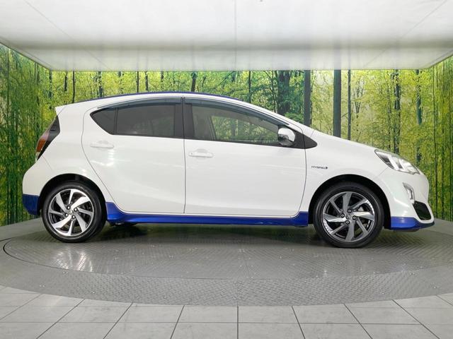 アクア X-アーバン 純正SDナビ バックカメラ 禁煙車 ハーフレザーシート ドラレコ スマートキー LEDヘッド ルーフレール ビルトインETC オートライト オートエアコン 純正16インチアルミ Bluetooth(28枚目)