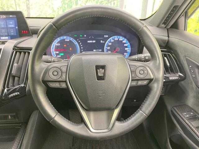 クラウンハイブリッド ＲＳアドバンス　サンルーフ　全周囲カメラ　衝突被害軽減システム　レーダークルーズ　禁煙車　ブラインドスポットモニター　ドラレコ　コーナーセンサー　スマートキー　ビルトインＥＴＣ　オートハイビーム（11枚目）