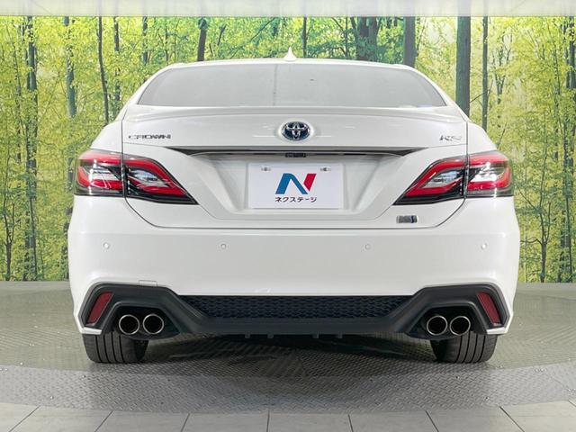 クラウンハイブリッド ＲＳアドバンス　サンルーフ　全周囲カメラ　衝突被害軽減システム　レーダークルーズ　禁煙車　ブラインドスポットモニター　ドラレコ　コーナーセンサー　スマートキー　ビルトインＥＴＣ　オートハイビーム（15枚目）