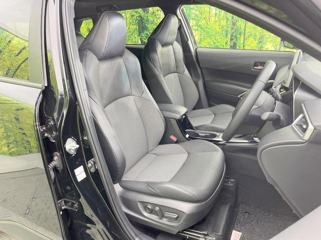 カローラクロス ハイブリッド Z パノラマルーフ 全周囲カメラ 衝突被害軽減システム レーダークルーズ 禁煙車 電動リアゲート ハーフレザーシート パワーシート ドラレコ コーナーセンサー スマートキー LEDヘッド ビルトインETC(8枚目)