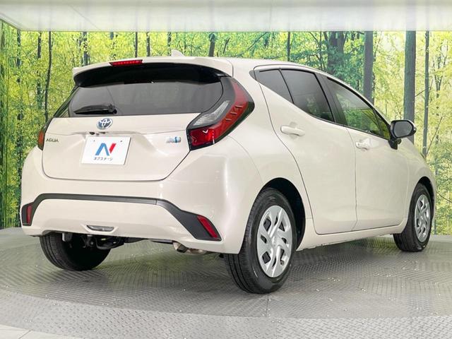 アクア X 純正ナビ付DA バックカメラ レーダークルーズ 禁煙車 コーナーセンサー スマートキー LEDヘッド ビルトインETC オートハイビーム 車線逸脱警報 オートライト オートエアコン(17枚目)