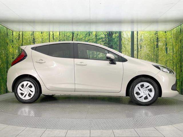 アクア X 純正ナビ付DA バックカメラ レーダークルーズ 禁煙車 コーナーセンサー スマートキー LEDヘッド ビルトインETC オートハイビーム 車線逸脱警報 オートライト オートエアコン(31枚目)