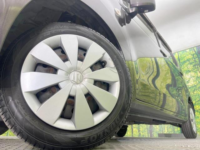 【純正１４インチアルミホイール】外観にマッチした純正アルミホイールを装着しております。各種社外アルミホイールや、スタッドレスタイヤも取扱いしております。是非ご相談ください♪
