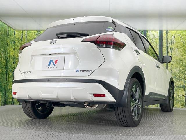 キックス Ｘ　ツートーンインテリアエディション　純正９型ナビ　全周囲カメラ　衝突軽減システム　プロパイロット　禁煙車　ドラレコ　コーナーセンサー　スマートキー　ＬＥＤヘッド　ルーフレール　ＥＴＣ　純正１７インチアルミ　オートライト（17枚目）