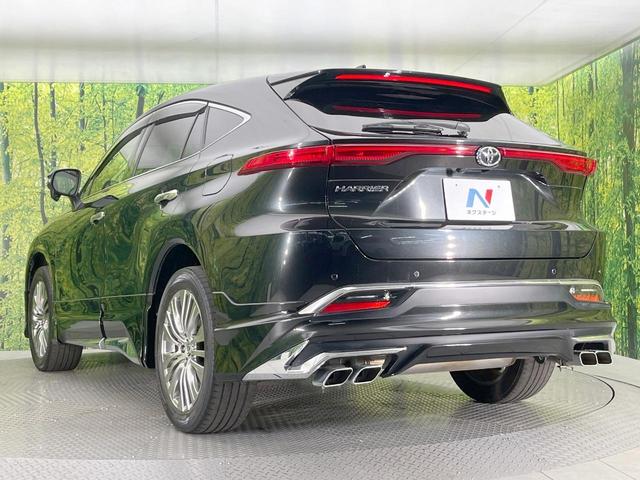 ハリアー Ｚ　フルエアロ　バックカメラ　ＪＢＬサウンド　衝突被害軽減システム　レーダークルーズ　禁煙車　電動リアゲート　パワーシート　ドラレコ　コーナーセンサー　スマートキー　ＬＥＤヘッド　ＥＴＣ２．０（30枚目）