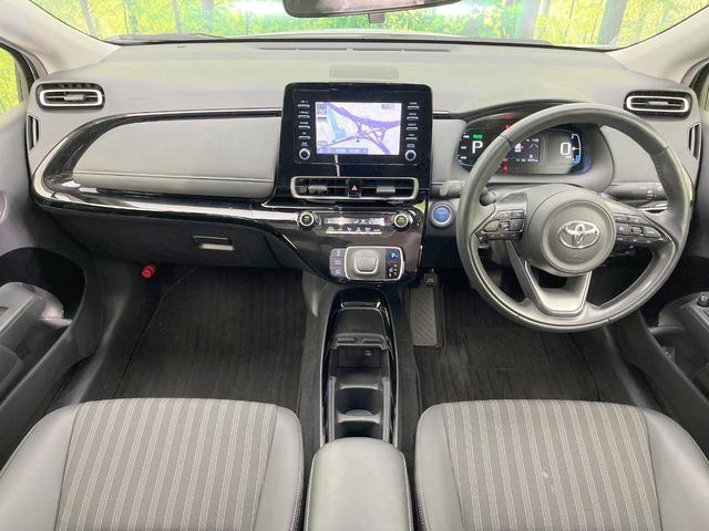 アクア Ｇ　衝突被害軽減システム　純正ナビ　バックカメラ　レーダークルーズ　禁煙車　ハーフレザーシート　パワーシート　コーナーセンサー　スマートキー　ＬＥＤヘッド　ビルトインＥＴＣ　ＬＥＤヘッドライト（2枚目）