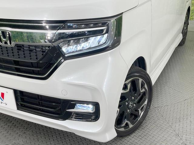 Ｎ－ＢＯＸカスタム Ｇ・Ｌターボホンダセンシング　純正ナビ　両側電動ドア　バックカメラ　衝突軽減　禁煙車　ハーフレザーシート　ドラレコ　スマートキー　ＬＥＤヘッド　ビルトインＥＴＣ　純正１４インチアルミ　オートハイビーム　車線逸脱警報（12枚目）